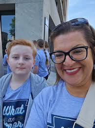 Jed and Carter are still sleeping.