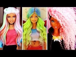 After that, you will have to think which hairstyle will suite barbie better in 2020, and for that you will have to use the mouse and start to pick a hairstyle which is short, long, with curls or even with a different color, and so many other 2020 barbie games for girls are going to continue to appear here on our website. King Kuffa Barbie Hair Barbie Hairstyle Barbie Doll Hairstyles