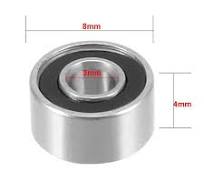Amazon.com: Double Sealed Bearing,Deep Groove Ball Bearing ...