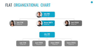 Organizational Chart And Hierarchy Google Slides Template