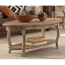Alaterre Rustic Reclaimed Wood Oval Coffee Table Kohls In 2020 Coffee Table Oval Wood Coffee Table Rustic Coffee Tables