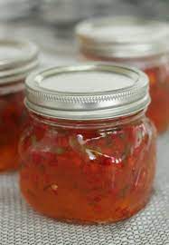 Easy Red Pepper Jelly Recipe Recipe Red Pepper Jelly Recipe Pepper Jelly Pepper Jelly Recipes