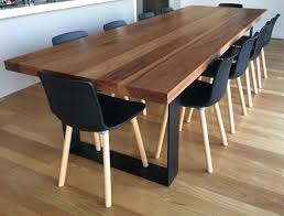 3 Metre Messmate 6cm Thick Dining Table Timber Dining Table Furniture Dining Table Dining Room Table