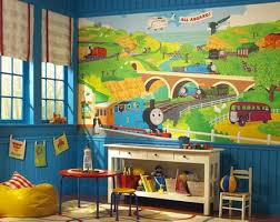 Modern wall clock 3d sticker decor diy number mirror office home room art decal. Click To Close Image Click And Drag To Move Use Arrow Keys For Next And Previous Toddler Boys Room Colorful Kids Room Thomas The Train