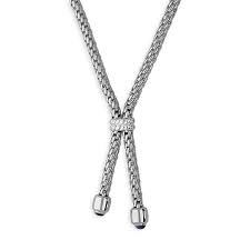 Fope Silverfope Sterling Silver Sapphire Necklace 751agfr Zaf C W Sellors Fine Jewellery Silver Pearl Necklace Silver Sapphire Necklace Amethyst Necklace