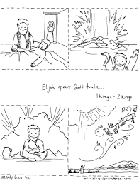 For boys and girls, kids and adults, teenagers and toddlers, preschoolers and older kids at school. Story Of Elijah Coloring Page