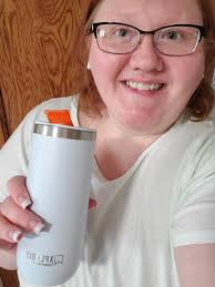 Staying cool with a stainless steel cup