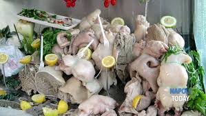 Fegato di vitello al prosciutto. Napoli E Gli Antichi Mestieri O Carnacuttaro