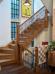 The new layout called for stairs coming up from the new front door into the new upstairs living space. Modern Farmhouse Stairs Gallery Designed Stairs