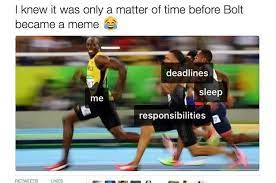 Jun 21, 2021 · jamaican sprint legend usain bolt has announced the arrival of his twin boys both of whom he has named thunder bolt and saint leo bolt, bbc reports. Literally Just 24 Tweets About The Amazingness That Is Usain Bolt Funny Pictures Funny Memes