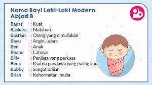 Check spelling or type a new query. 500 Nama Bayi Laki Laki Modern Ruangbunda