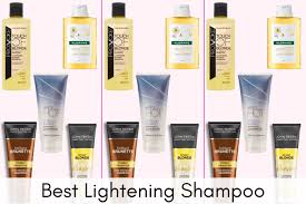 Sunflower seed extract conditions the hair and locks in moisture, while. 17 Best Lightening Shampoo Products To Get Beautiful Toned Hair