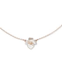 Kate Spade New York Rose Gold Tone Pave Flower 36 In 2021 Rose Gold Pendant Necklace Expensive Necklaces Kate Spade Jewelry