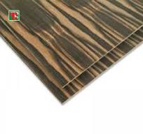 Kina Indonesia Svart-hvitt ibenholt Naturlig trefiner Mdf ...