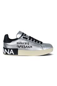 Check spelling or type a new query. Luxussneakers Fur Damen Dolce Gabbana Sneakers Aus Silbernem Leder