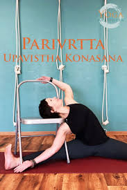 Whatssospecialaboutiyengaryoga Parivrttaupavisthakonasana Yogawithprops Yoga Iyengaryoga Yogakraftwerk Chair Yoga Beginner Yoga Workout Yoga Philosophy