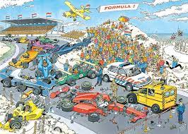 Tag #janvanhaasterenpuzzels check ook @jumbo_games www.janvanhaasteren.nl. Jan Van Haasteren Grand Prix Formula 1 Jigsaw Puzzle 1000 Pieces Pdk