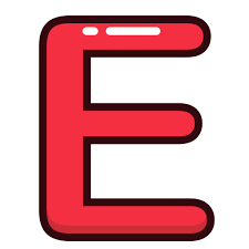 Photo of the letter e for fans of the alphabet 22187347 . E Letter Red Alphabet Letters Icon Free Download