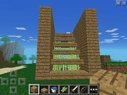 A New Type Of Stairs I Made On Minecraft Really Easy Types Of Stairs Stairs Building