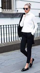Black And White Winter Outfits For Work Fashion Minimalist Fashion Work Fashion
