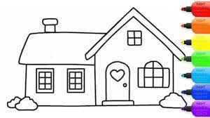 Large and small houses, dog houses and more house pictures and sheets to color. Paper Doll House Coloring Pages Novocom Top