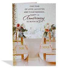 Wedding anniversary pictures anniversary boyfriend second anniversary first wedding anniversary year anniversary gifts happy anniversary anniversary ideas anniversary photography utah. Buy Happy One Year Wedding Anniversary Card Online At Best Price In India Archiesonline Com