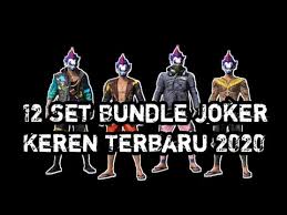 Jika kalian menginginkan bundle keren yang satu ini. 12 Set Bundle Ff Joker Keren Youtube