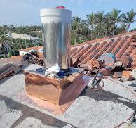 Making a China Vent Cover for a Propane Fireplace with Copper