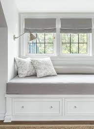 Now it's time to attach our face frame, to hide those unsightly 2×4's. The Cutest Little Reading Nook With A Thick Cushion Drawers Beneath For Storage And Wall Sconces Bedroom Window Seat Window Seat Kitchen Window Seat Design