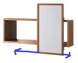 Molger Sliding Bathroom Mirrored Cabinet By Ikea Mirror Cabinets Trendy Bathroom Tiles Bathroom Mirror