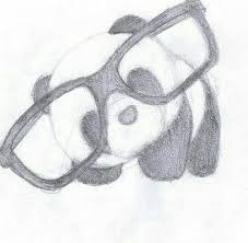 Niedlicher Panda Mit Brille Brille With Netter Panda Painting N Drawing Trends In 2020 Cute Drawings Tumblr Animal Drawings Sketches Disney Art Drawings