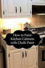 Once dry, wax the doors using clear chalk paint® wax and a chalk. Painting Kitchen Cabinets With Chalk Paint French Country Distressed Kitchen Cabinets Chalkpaint Kitchencabinetpaintcolor Kit In 2019 Chalk Paint Kitchen Cabinets Distressed Kitchen Cabinets Painting Kitchen Cabinets