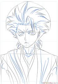 How To Draw Toshiro Hitsugaya Step By Step Drawing Tutorials Bleach Drawing Drawings Drawing Tutorial