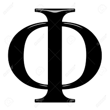 It is derived from the earlier phoenician alphabet. 3d Greek Letter Phi Isolated In White Stock Photo Picture And Royalty Free Image Image 7404013