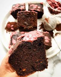ruby cikolatali hurmali brownie gida brownie tatli