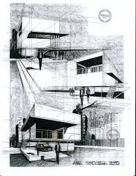 Pin Von Handren Abdulrahman Auf Sketch Freehand Drawing Rendering Presentation Conceptual Drawings And Analyzing Diagrams Architekturzeichnung Architektonische Prasentation Architektur Zeichnungen