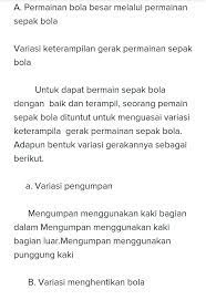 We did not find results for: Sebutkan 4 Macam Teknik Dasar Permainan Sepak Bola Sebutkan Mendetail