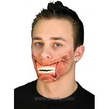Protesis De Latex Boca Desfigurada 8 47 Halloween Accessories Cinema Secrets Makeup