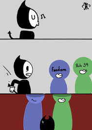 Rule 34 y fandom vs bendy valeria♡♡♡○ - 일러스트 ART street (아트 스트리트)