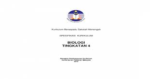 Huraian sukatan pelajaran sejarah sekolah menengah atas. Huraian Sukatan Biologi Tingkatan 4 Pdf Document