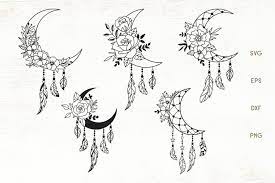 Free Free 323 Moon Dreamcatcher Svg SVG PNG EPS DXF File