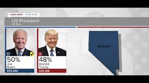 Nevada Election Results Latest Biden 50 Trump 48 Youtube