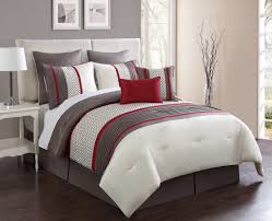 Buy black and red bedding and get the best deals at the lowest prices on ebay! Pleat Vintage Satin Comforter Best Room Design How To Shop Red And Gray Comforter Set