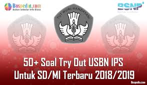 Download soal ilmu pengetahuan sosial 132 kb kunci jawaban. Lengkap 50 Soal Try Out Usbn Ips Untuk Sd Mi Terbaru 2018 2019 Bospedia