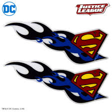 Personalise your motorbike decals & bike stickers. Superman Sticker Decals 2 Pcs Flames Design Official Product Lazada Ph