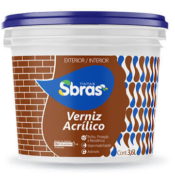 Verniz Acrílico Bd Plast 15 L Sbras