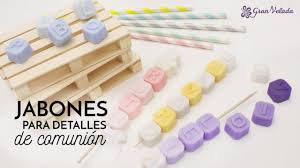 ¿brochetas de jabón para babyshower?¿jabones personalizados?¿letras de jabón para comunión?¿letras de jabón para bautizo? Jabones Para Detalles De Comunion Hechos En Casa