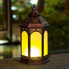 Decorative Lantern Outdoor Indoor Hapjoy 14 Led Lanterns Battery Operated Vivid Fire Effect Vintage Outdoor Decorative Lanterns Led Lantern Outdoor Lanterns
