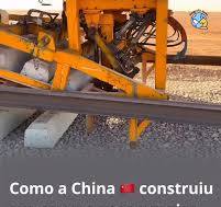 Na China 🇨🇳, a construção ferroviária utiliza máquinas altamente especializadas que combinam automação, engenharia pesada e logística integrada, permitindo que grandes trechos de via, pontes e túneis ...