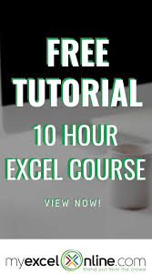 Pivot Table Excel Tutorial Full Course For Beginners In 2020 Excel Tutorials Excel For Beginners Microsoft Excel